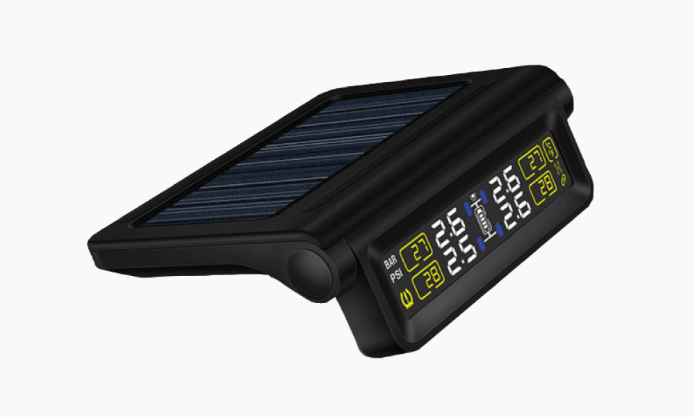 Tyre Care T680 solar TPMS with tyre pressure monitoring sensors